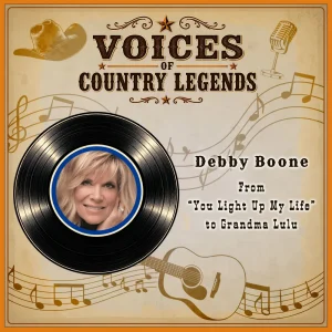 Podcast episode artwork for Debby Boone: Country Roots, “You Light Up My Life,” and Life as Lulu Podcast episode artwork for Debby Boone: Country Roots, “You Light Up My Life,” and Life as Lulu